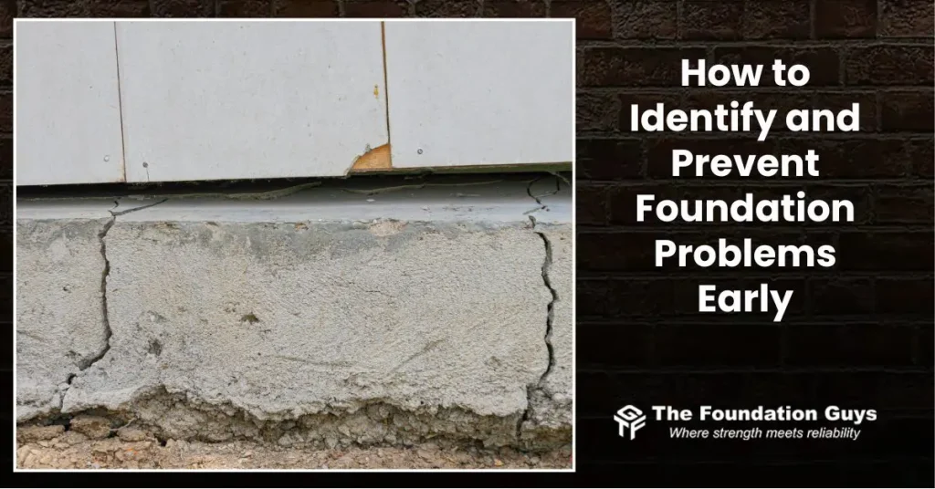 How to Identify and Prevent Foundation Problems Early