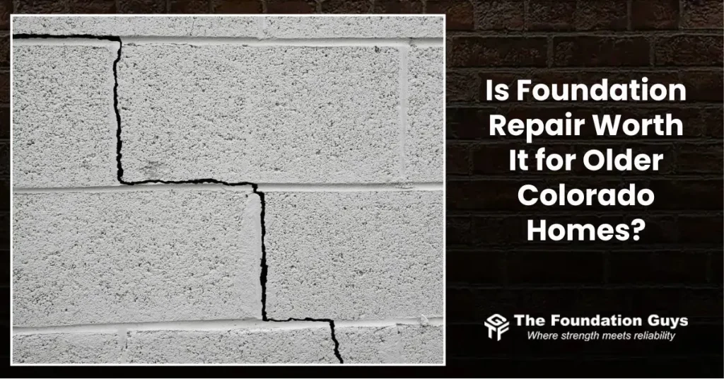Foundation repair for older Colorado homes